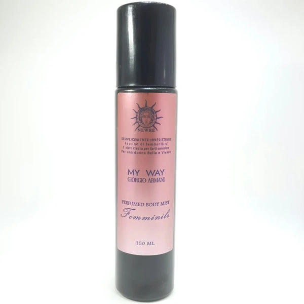 بادی میست زنانه مای وی نیوره مناسب بدن مو لباس 150 میل | NEWRE MY WAY Perfumed Body Mist 150ml